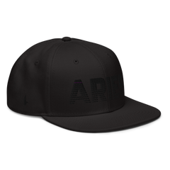 Aries Snapback Hat Black / Black - Loyalty Vibes
