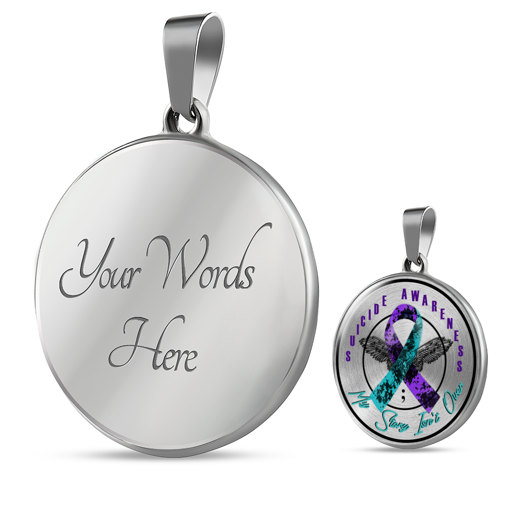 My Story Suicide Awareness Necklace - Loyalty Vibes
