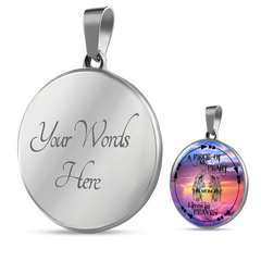Mom In Heaven Memorial Necklace - - Loyalty Vibes