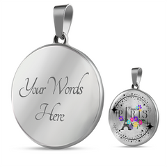 With Love From Paris Necklace Luxury Necklace (Silver) Yes - Loyalty Vibes
