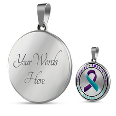 Suicide Awareness Necklace - Loyalty Vibes