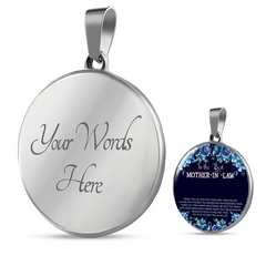 Best Mother In Law Necklace Luxury Necklace (Silver) Yes - Loyalty Vibes