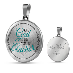 Let God Be Your Anchor Necklace - Loyalty Vibes