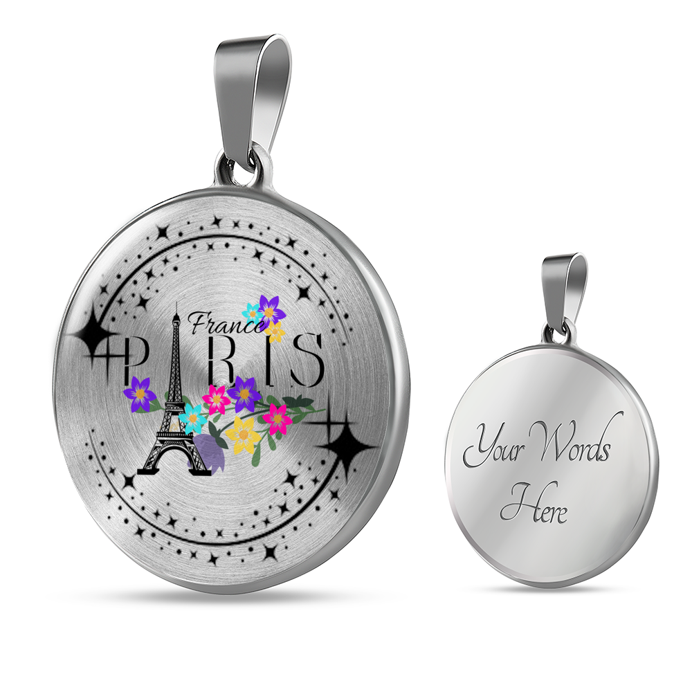 With Love From Paris Necklace Luxury Necklace (Silver) No - Loyalty Vibes