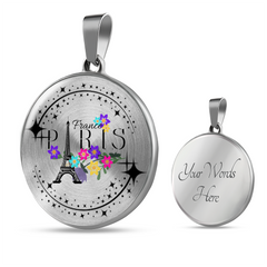 With Love From Paris Necklace Luxury Necklace (Silver) No - Loyalty Vibes