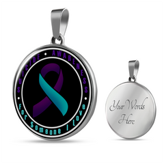 Suicide Awareness Month Necklace Silver No - Loyalty Vibes
