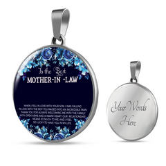 Best Mother In Law Necklace Luxury Necklace (Silver) No - Loyalty Vibes