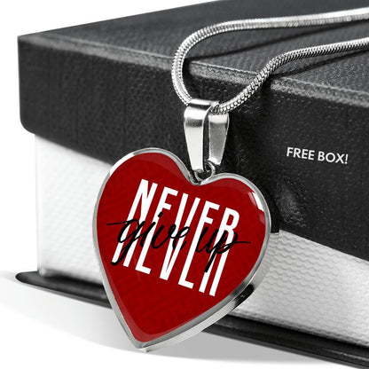 Never Give Up Necklace - Loyalty Vibes