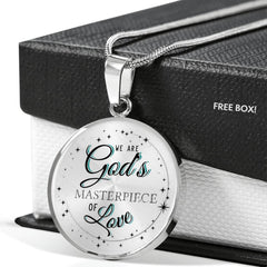 We Are God's Masterpiece Necklace - Loyalty Vibes