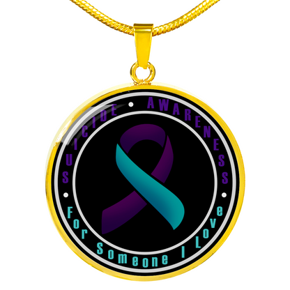 Loyalty Vibes Suicide Awareness Month Necklace