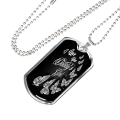 Daddy's Girl Dog Tag Necklace - Loyalty Vibes