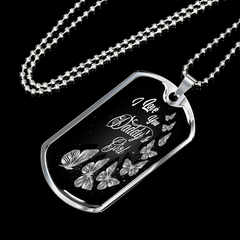 Daddy's Girl Dog Tag Necklace - Loyalty Vibes