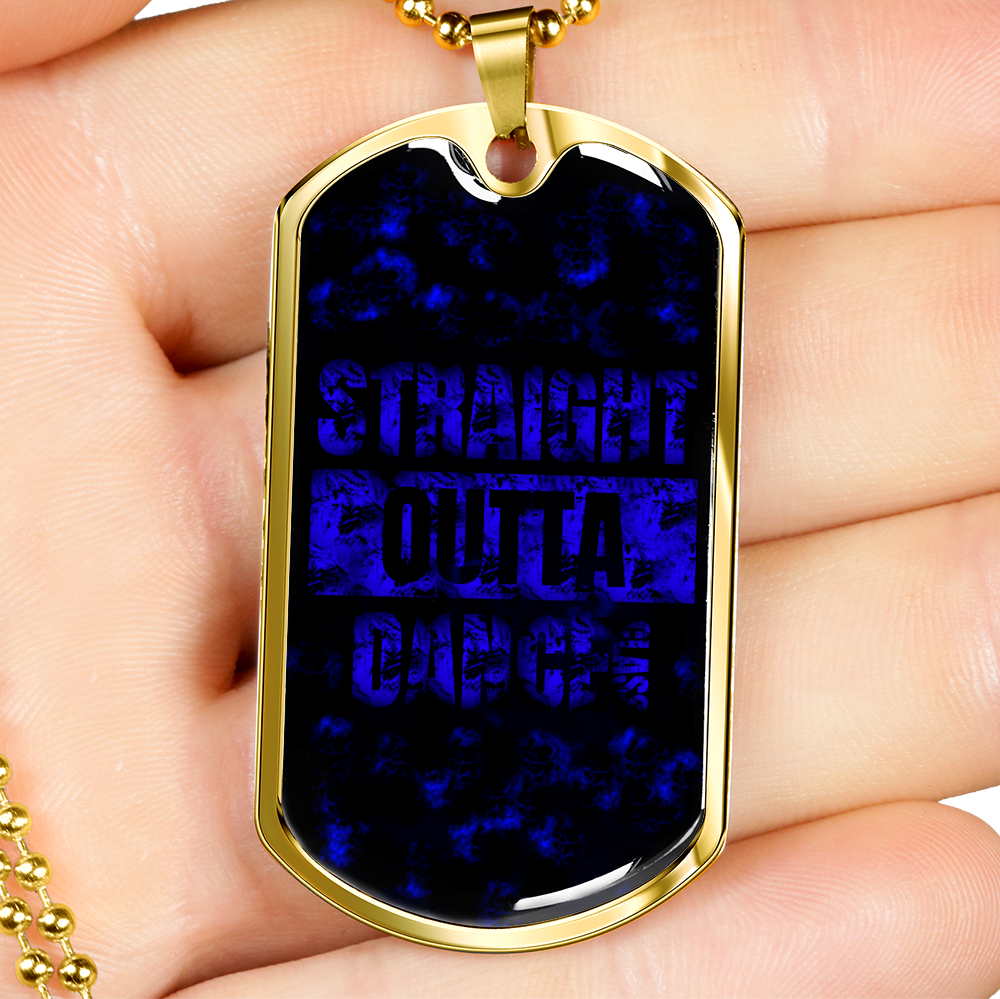 Loyalty Vibes Dance Swag Dog Tag Necklace