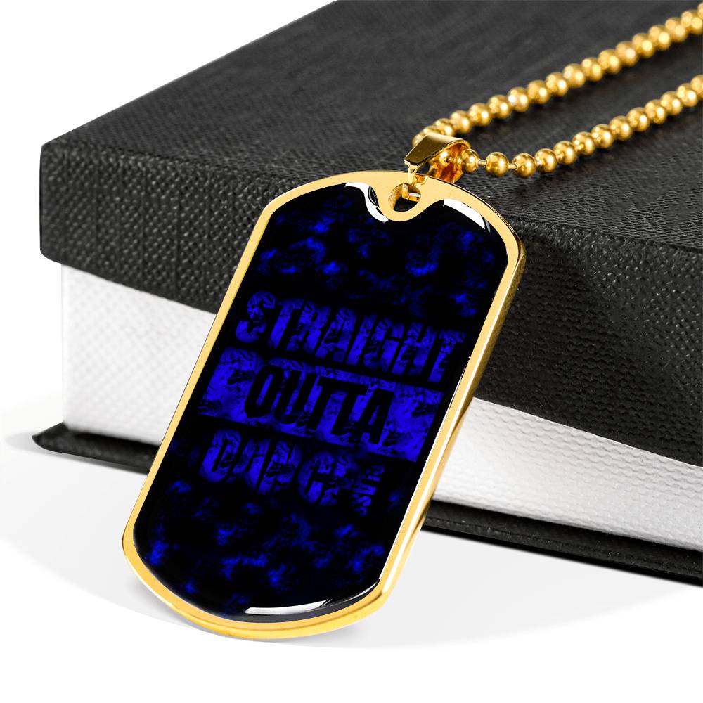 Loyalty Vibes Dance Swag Dog Tag Necklace