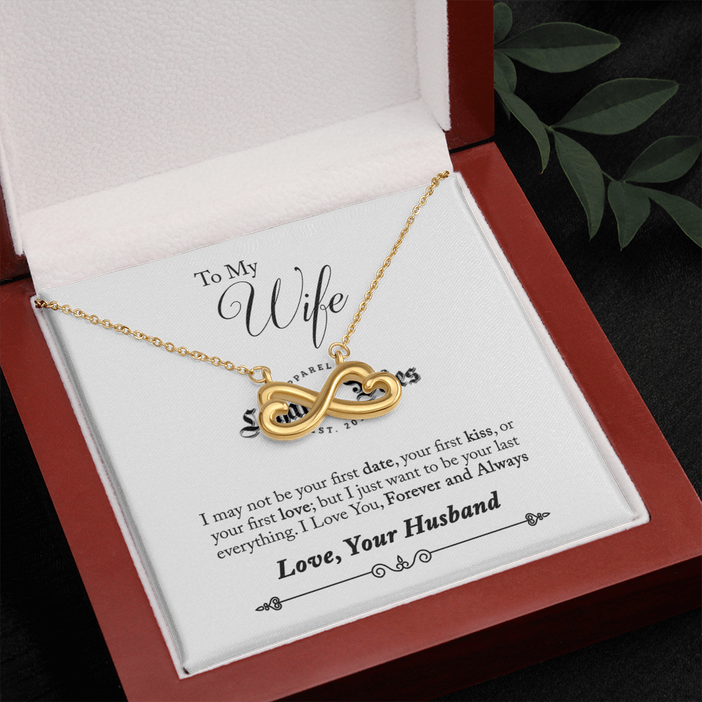 You Are My Infinity Necklace - 18k Yellow Gold Finish Luxury Box - Loyalty Vibes