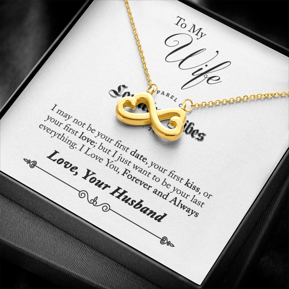 You Are My Infinity Necklace - 18k Yellow Gold Finish Standard Box - Loyalty Vibes