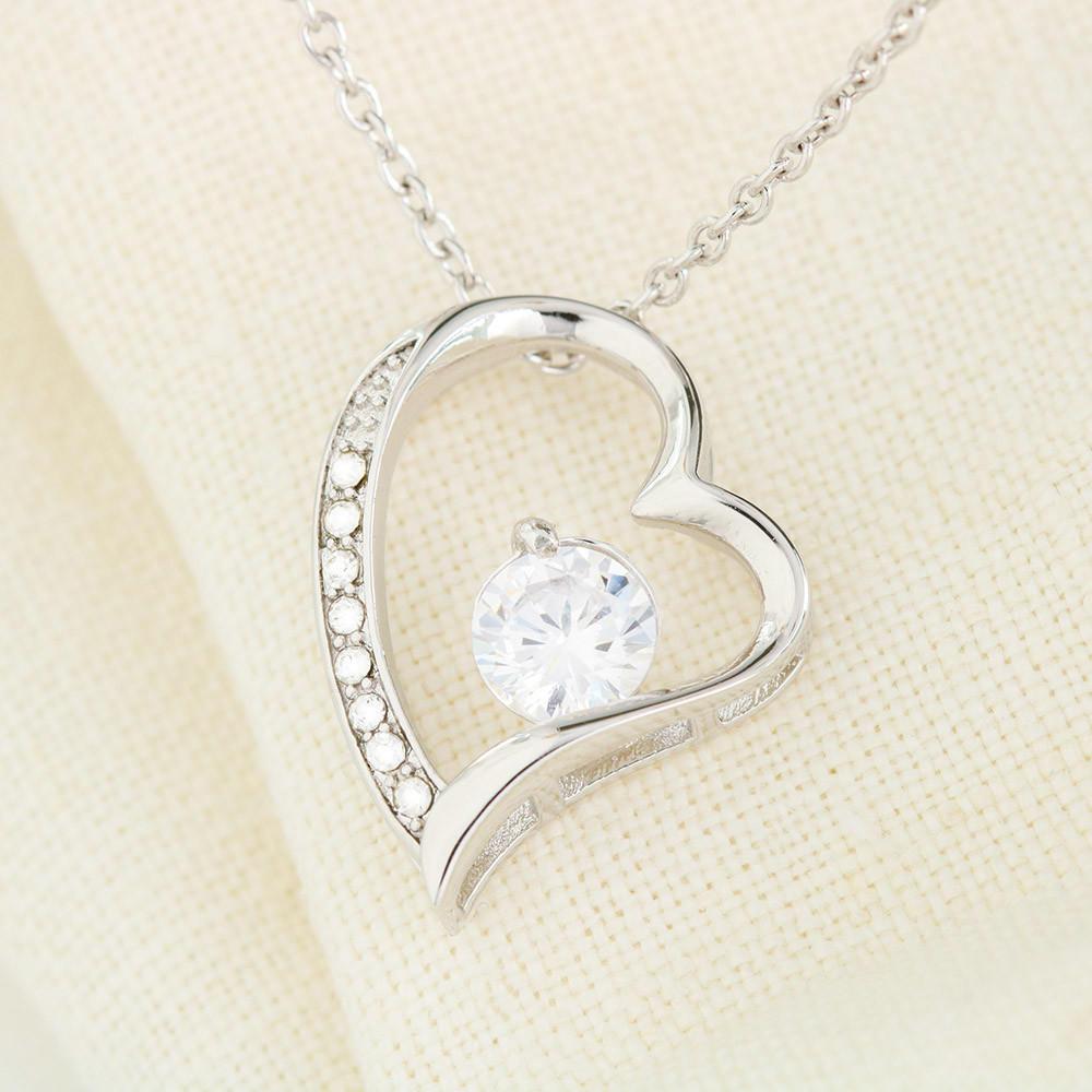 Loyalty Vibes Daddy's Girl Heart Necklace