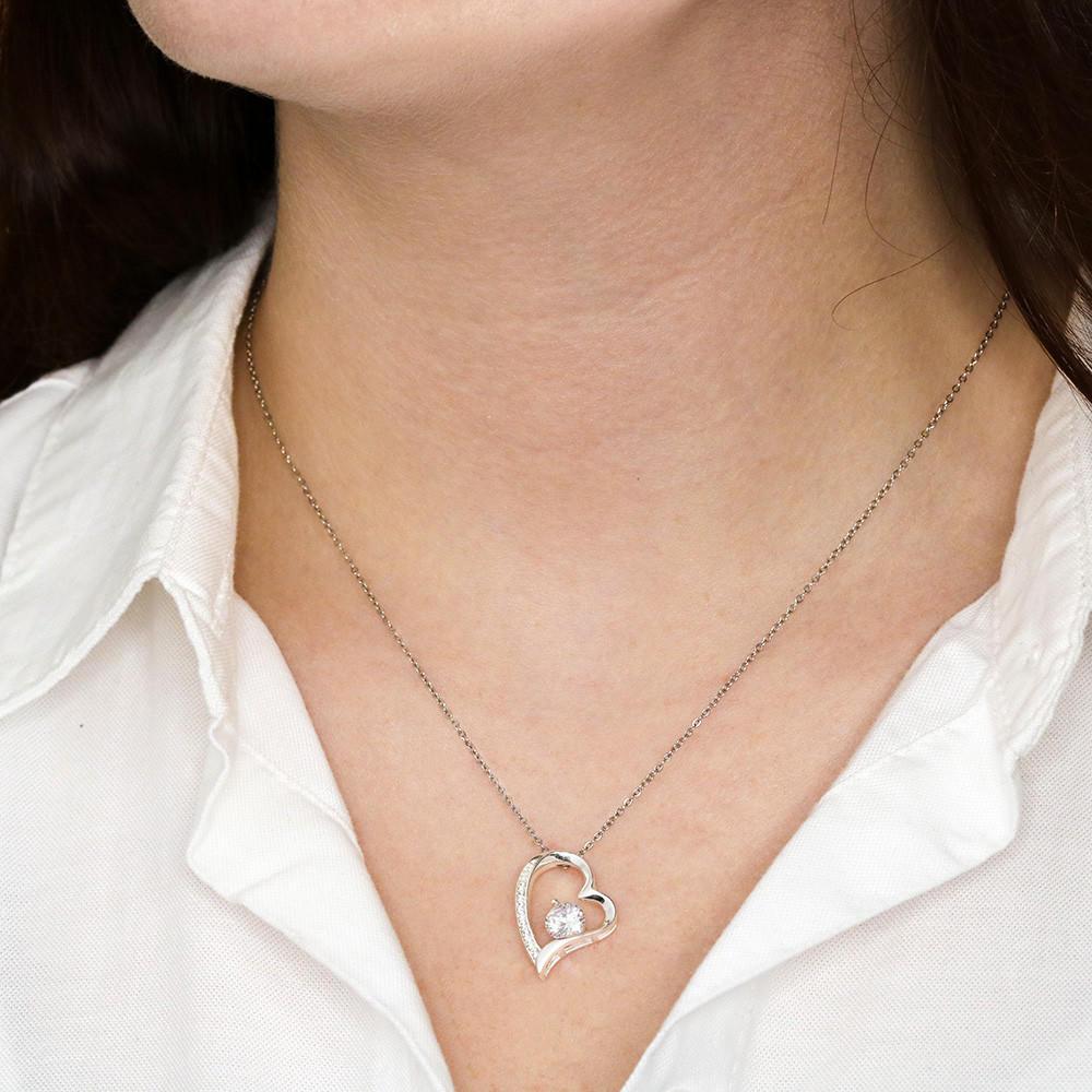 Loyalty Vibes Daddy's Girl Heart Necklace