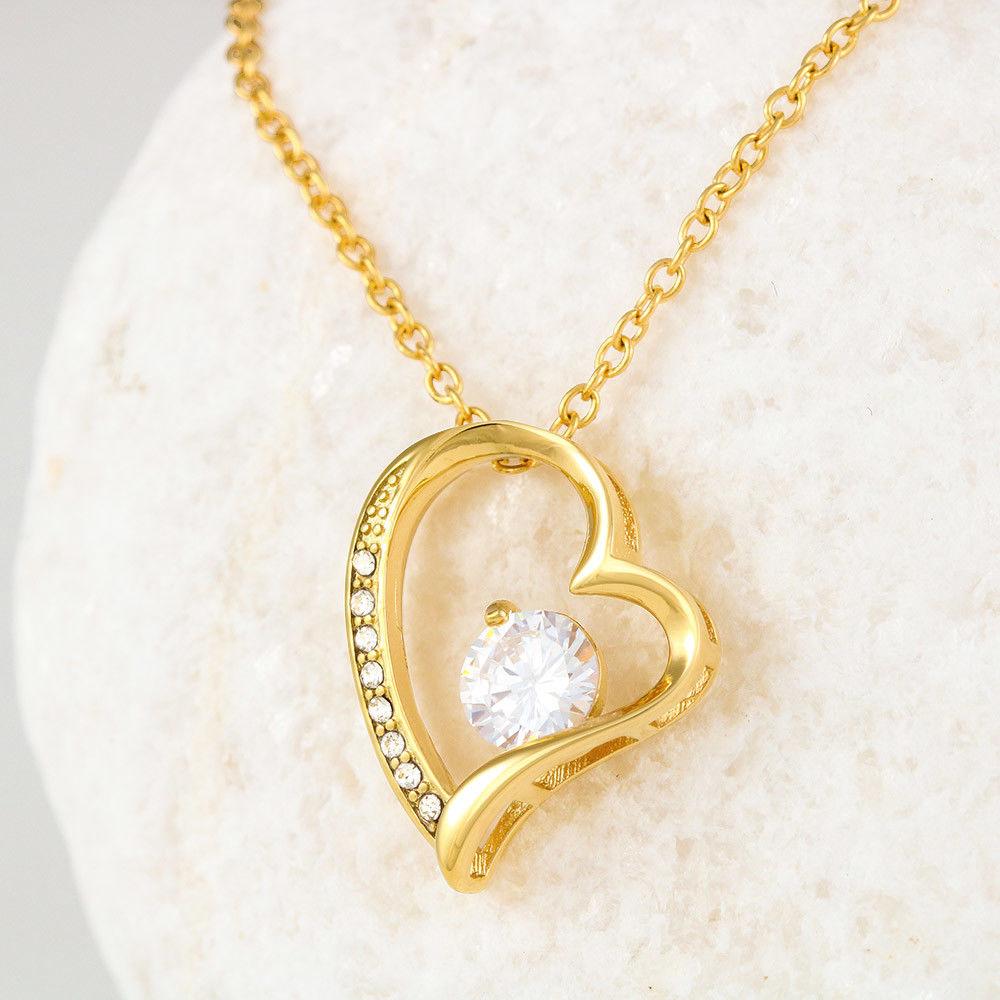 Loyalty Vibes Daddy's Girl Heart Necklace
