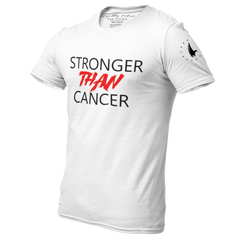 Awareness Stronger Than Cancer T-Shirt White - Loyalty Vibes