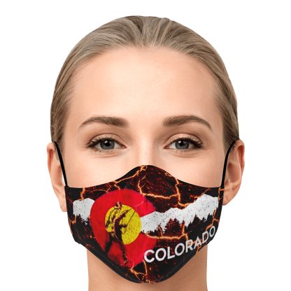 Underground Colorado Face Mask - Loyalty Vibes
