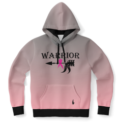 Breast Cancer Awareness Warrior Hoodie Black - Loyalty Vibes