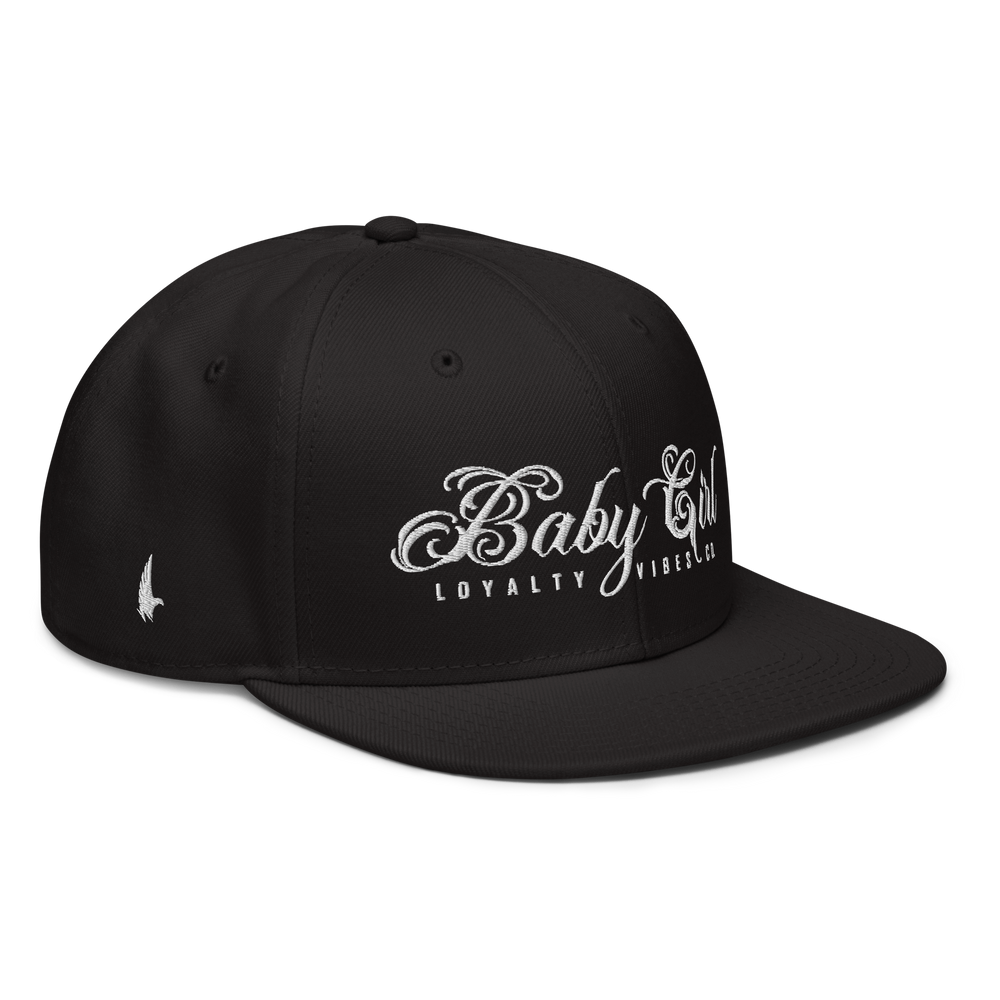 Baby Girl Snapback Hat Black OS - Loyalty Vibes