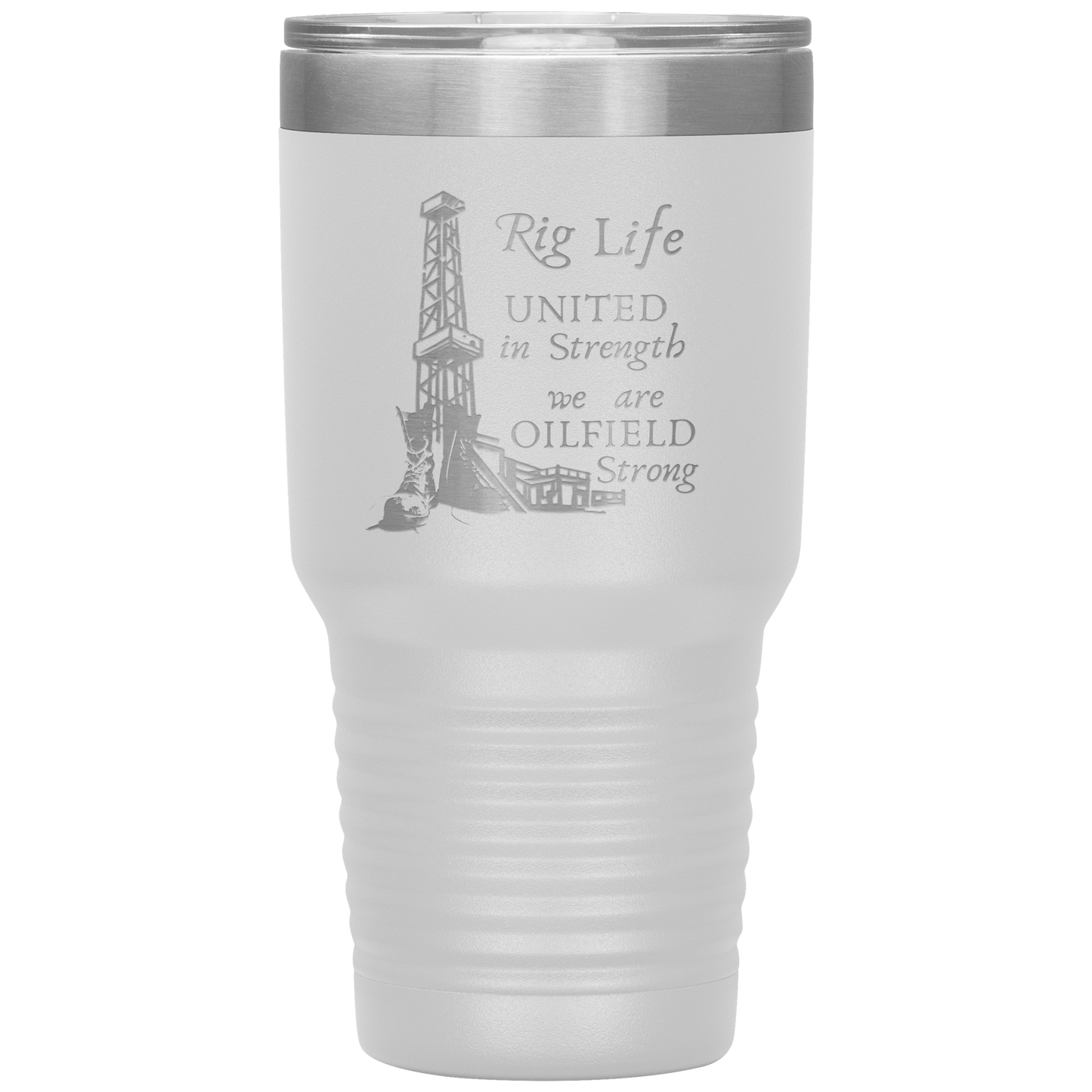 Rig Life Tumbler White