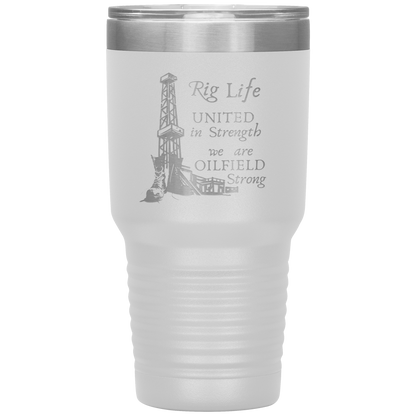 Rig Life Tumbler White