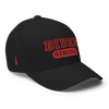 Biden Strong Fitted Hat Black Red - Loyalty Vibes