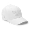 Biden Strong Fitted Hat White White - Loyalty Vibes