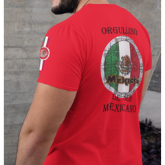 Orgulloso De Ser Mexicano Tee Red - Loyalty Vibes