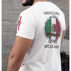 Orgulloso De Ser Mexicano Tee White - Loyalty Vibes