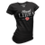 Blessed Libra V-Neck Tee Black Women's - Loyalty Vibes