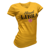 Blessed Libra V-Neck Tee Gold Women's - Loyalty Vibes
