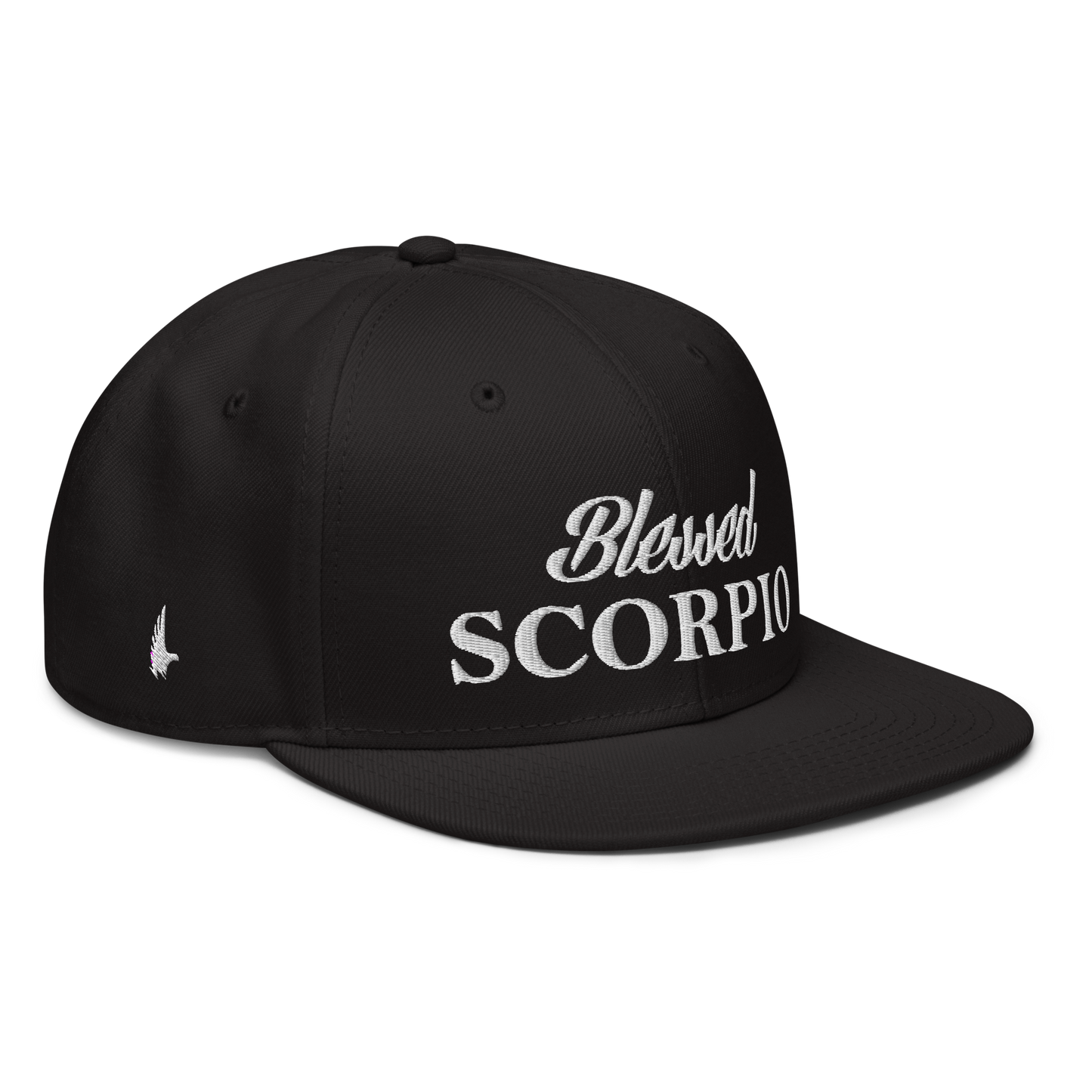 Loyalty Vibes Loyalty Vibes Blessed Scorpio Snapback Hat Black OS