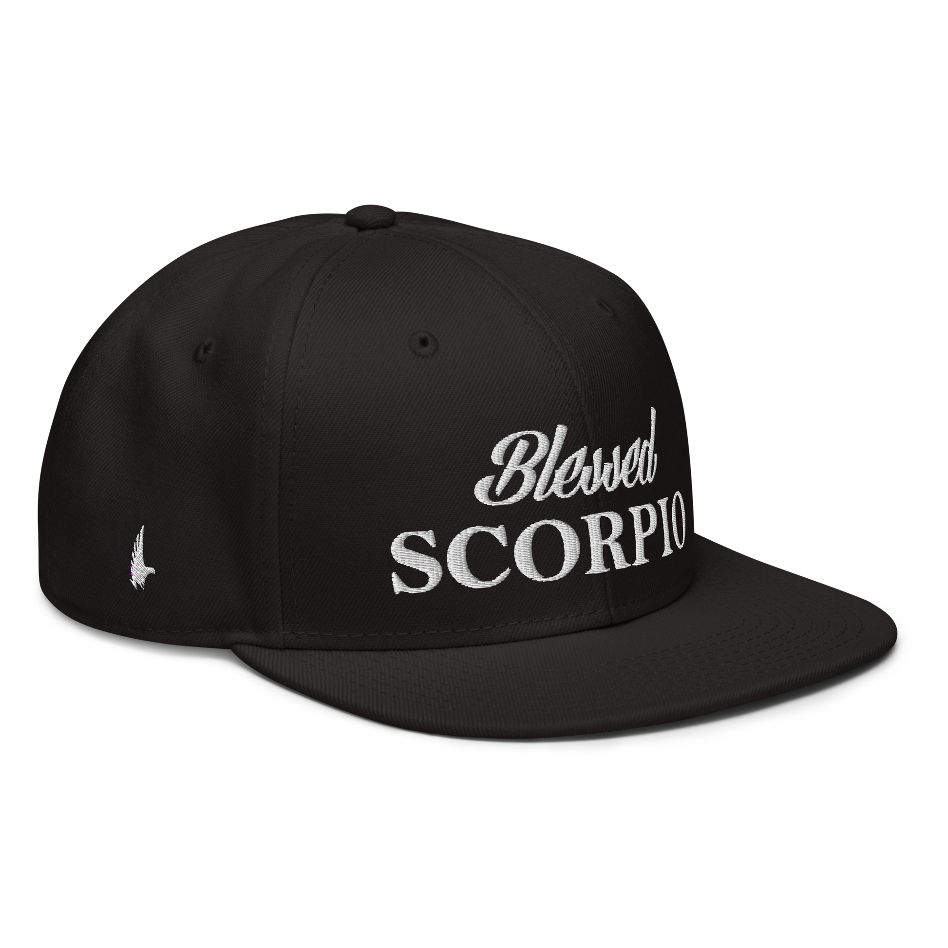 Loyalty Vibes Loyalty Vibes Blessed Scorpio Snapback Hat Black OS