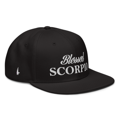 Loyalty Vibes Loyalty Vibes Blessed Scorpio Snapback Hat Black OS