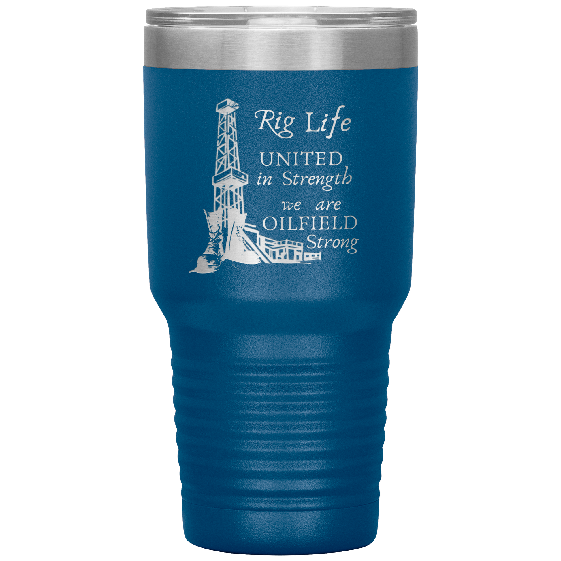 Rig Life Tumbler Blue