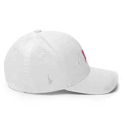 Breast Cancer Warrior Fitted Hat - Loyalty Vibes