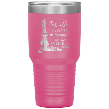 Rig Life Tumbler Pink