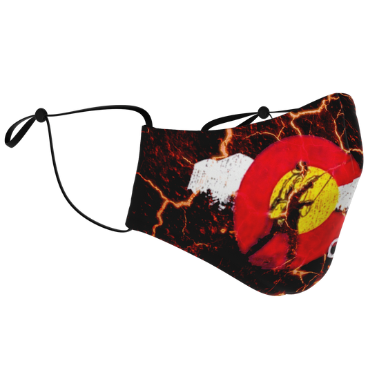 Underground Colorado Face Mask - Loyalty Vibes