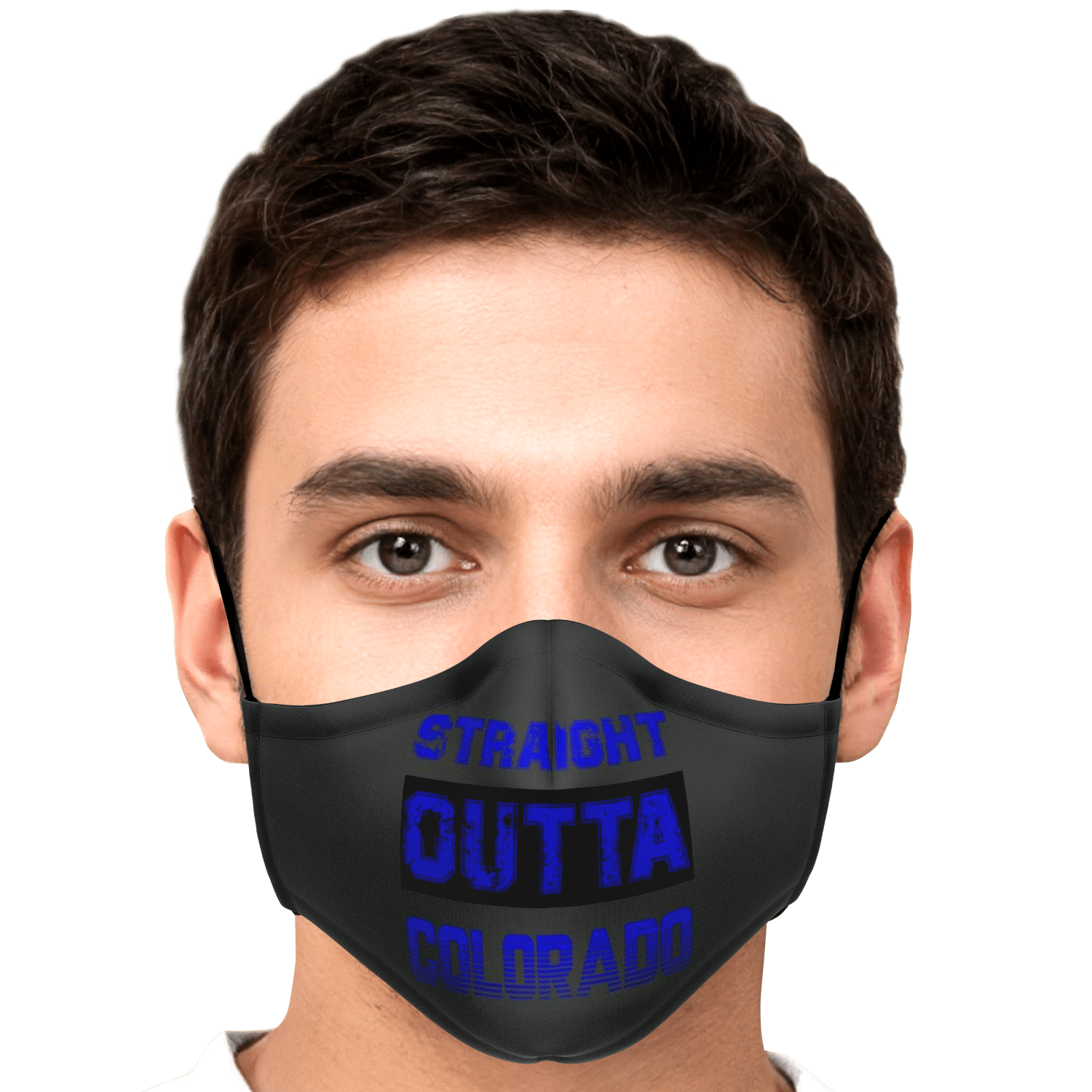 Straight Outta Colorado Face Mask - Loyalty Vibes