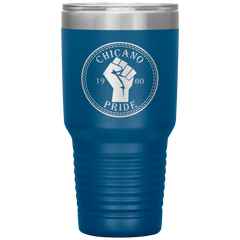 Chicano Pride Tumbler Blue - Loyalty Vibes