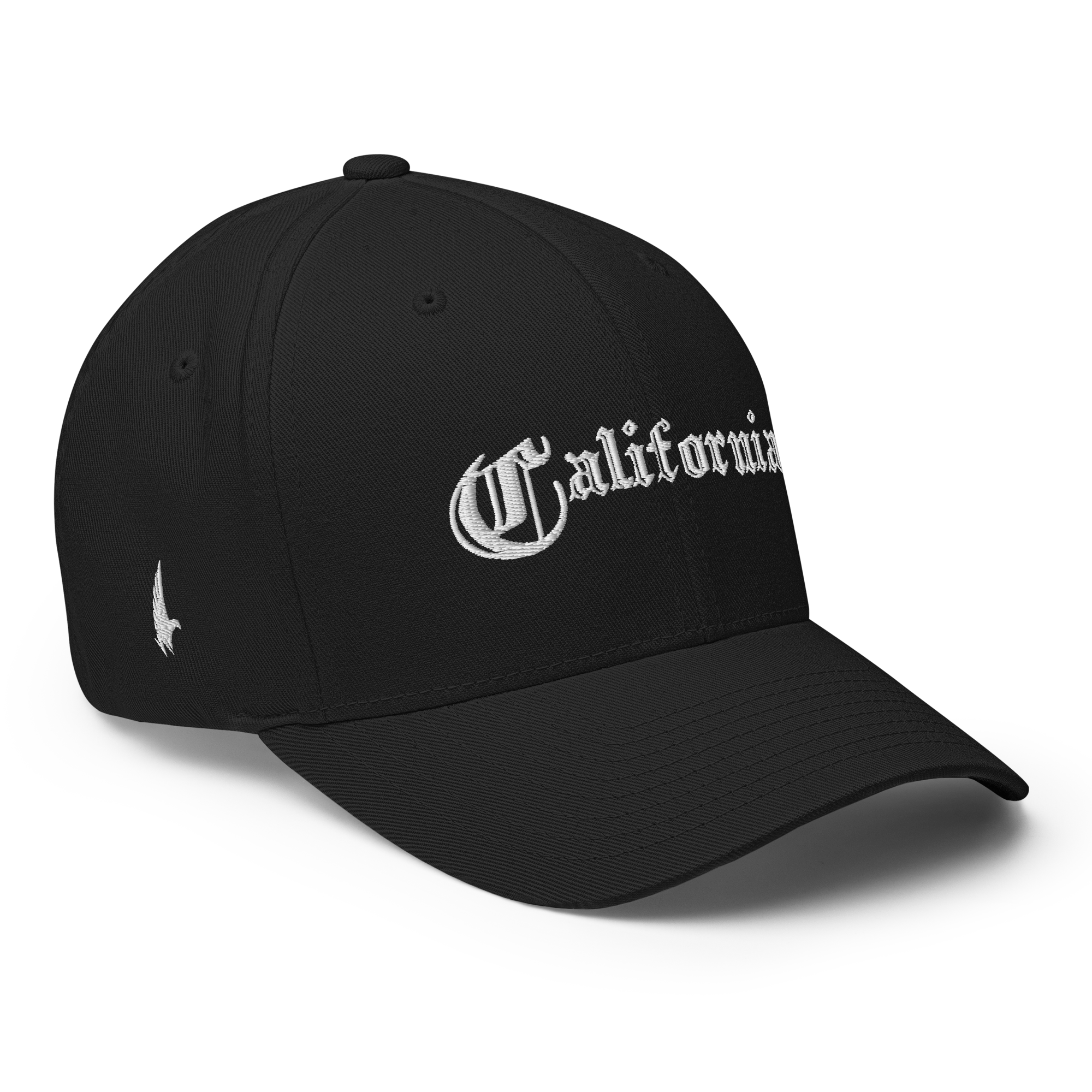 California Fitted Hat - Black Fitted - Loyalty Vibes