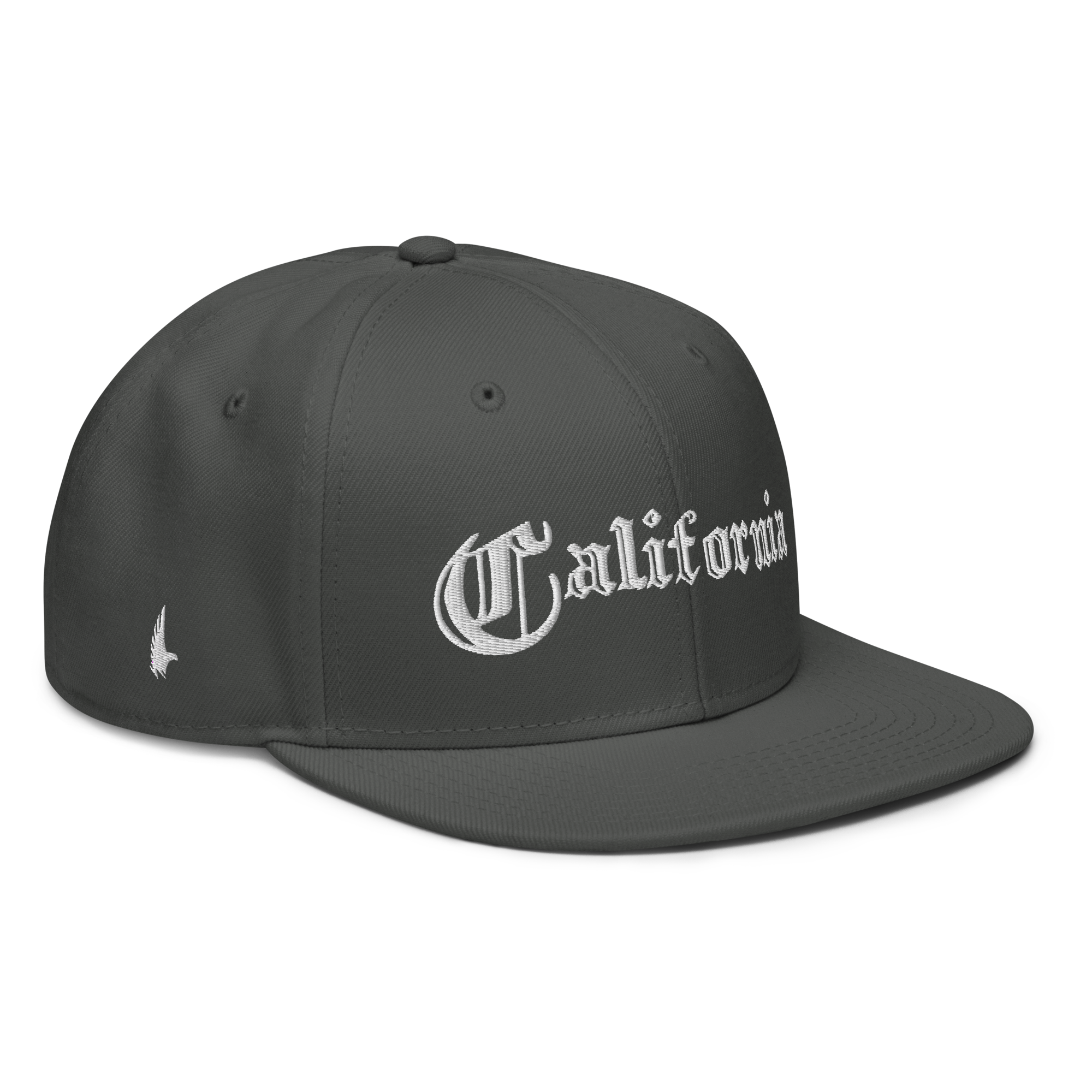 California Snapback Hat - Charcoal Grey OS - Loyalty Vibes