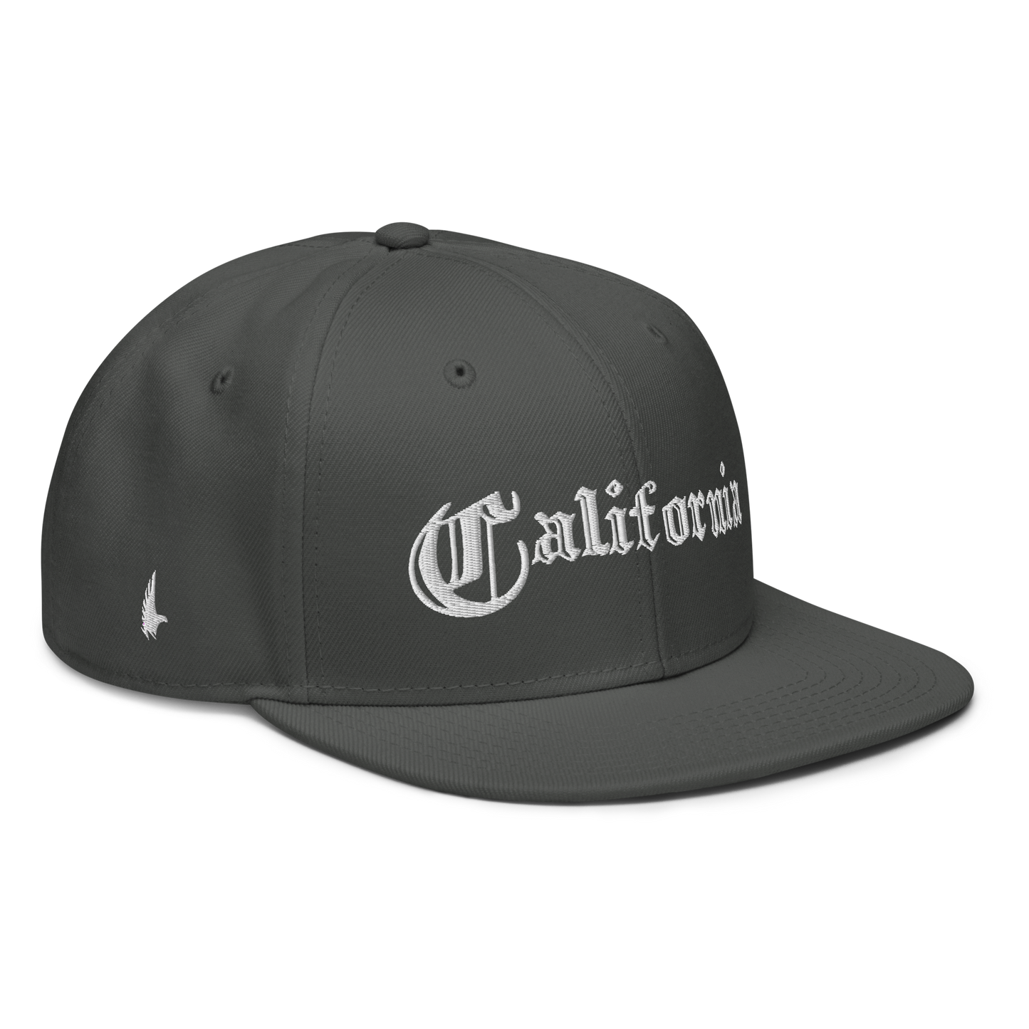 California Snapback Hat Charcoal Grey OS - Loyalty Vibes