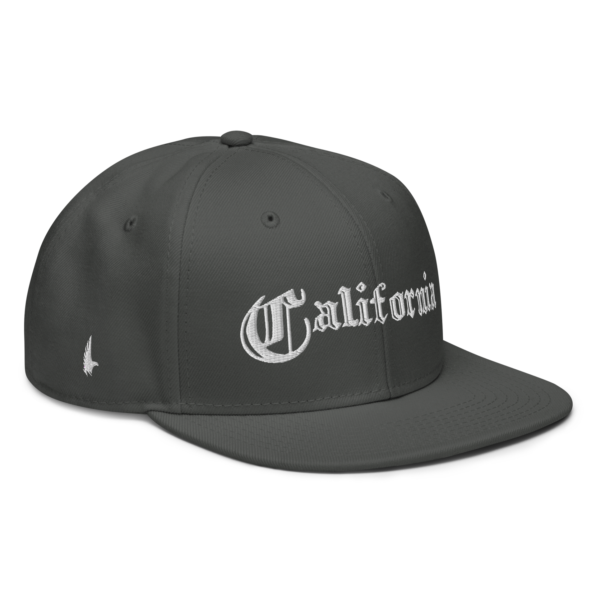 California Snapback Hat Charcoal Grey OS - Loyalty Vibes