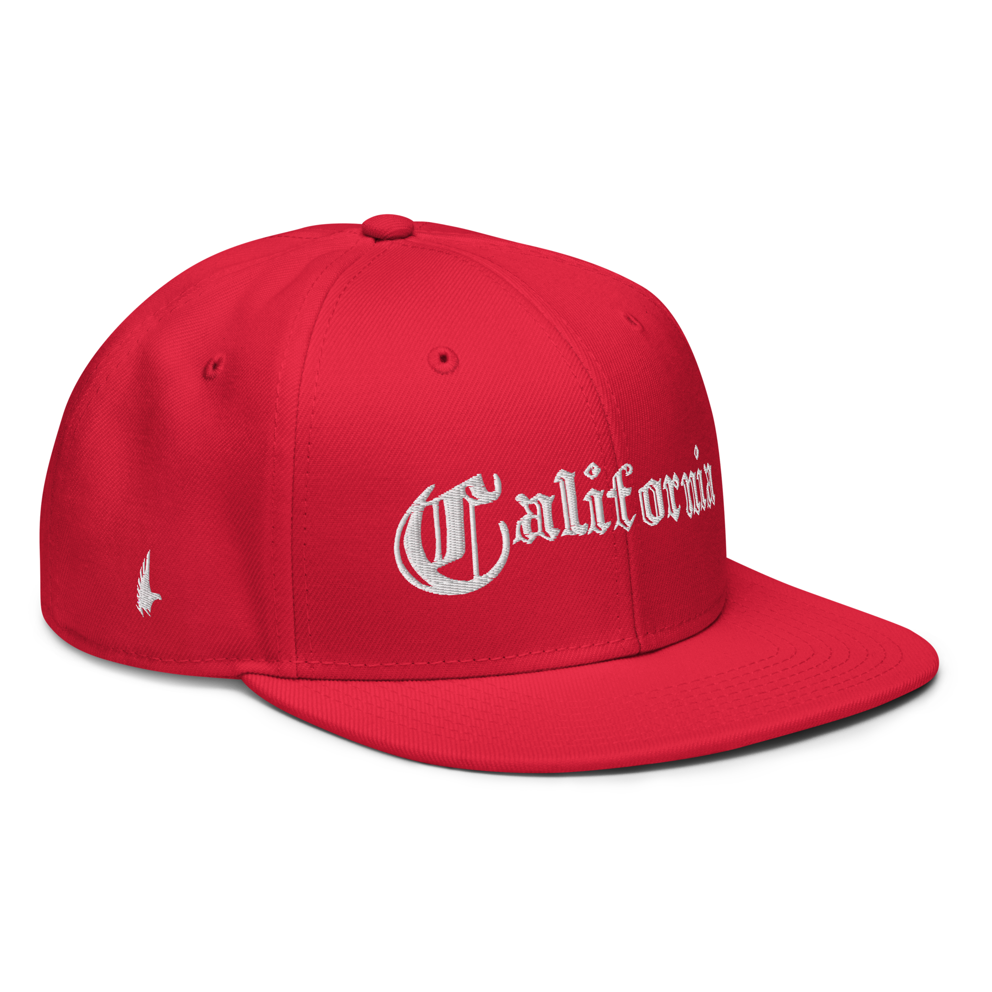 California Snapback Hat - Red OS - Loyalty Vibes
