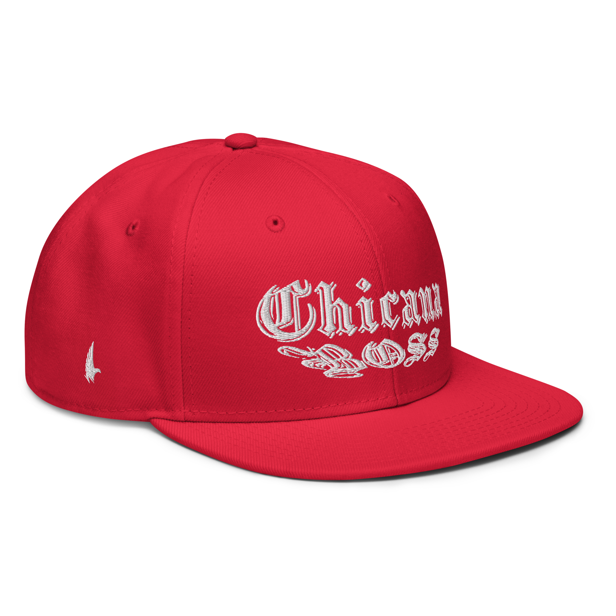 Chicana Boss Snapback Hat - Red - Loyalty Vibes